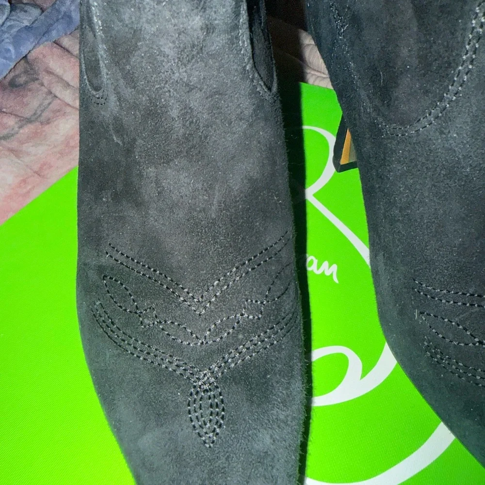 Sam Edelman Black Heeled Boots - Picture 14 of 15